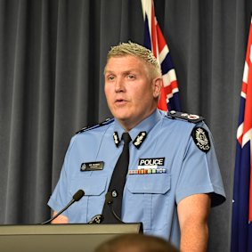Police Commissioner Col Blanch.