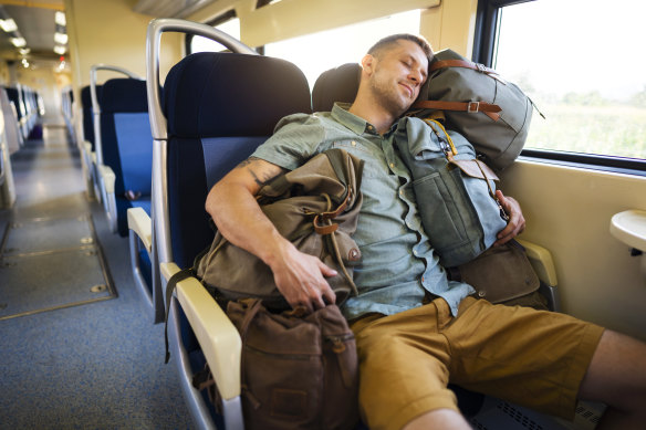 One way to avoid leaving your bags “unattended”.