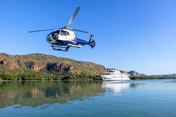 Chopper rides help cruisers get an overview of the water and landscapes.