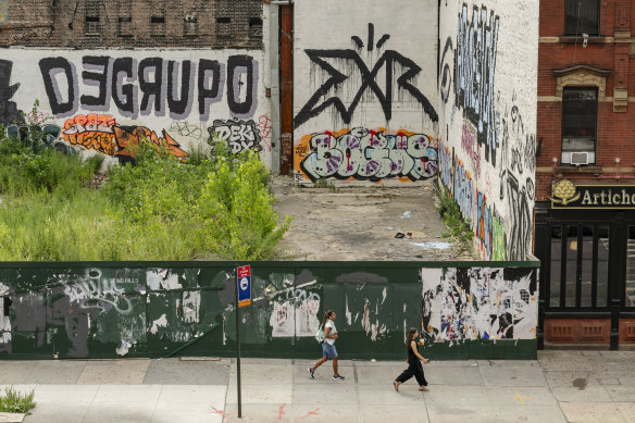 Brandon Miller took over a lease on a vacant site near the High Line in Manhattan He immediately borrowed $US1.5 million against it, according to public filings.