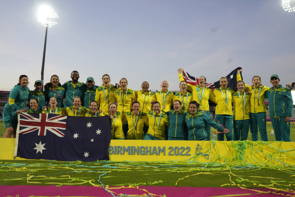 Australia won cricket gold.