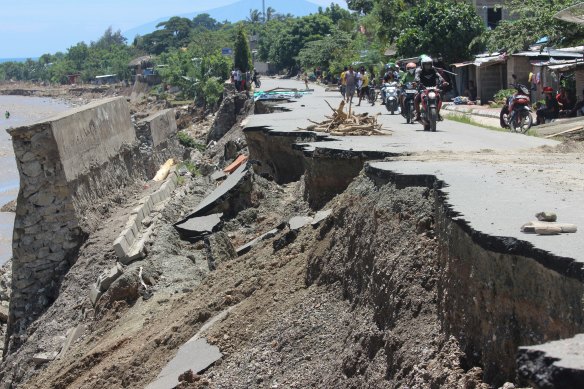 Dili has been devastated by a cyclone that tore through east Timor this week.