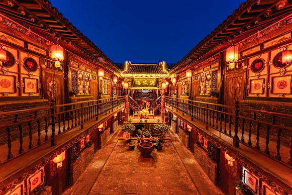 Pingyao Old Town, Shanxi, China.