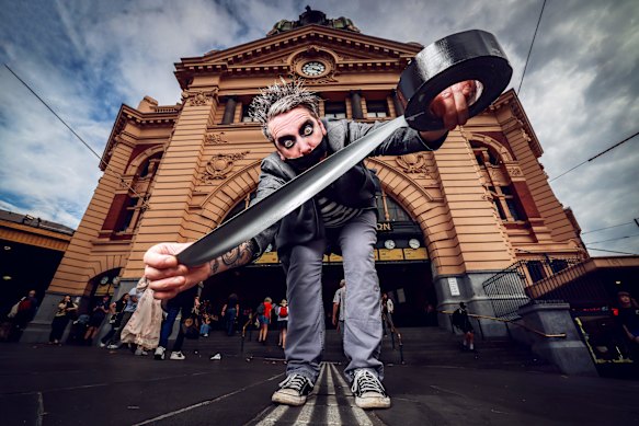 20 by Tape Face is at fortyfivedownstairs, until April 19