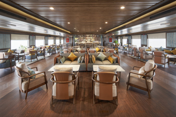 The Mekong’s newest river cruiser is  one of the more spacious cruisers  the Mekong.