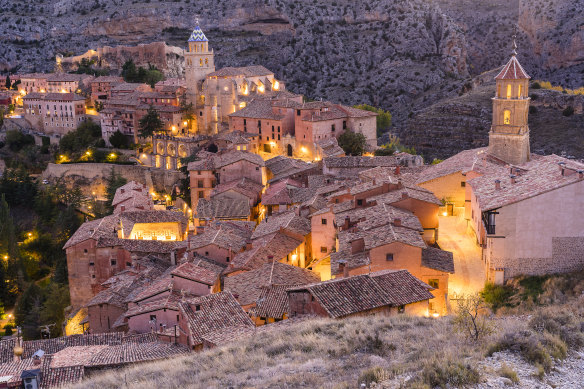 Albarracin, a medieval village in Aragon.
