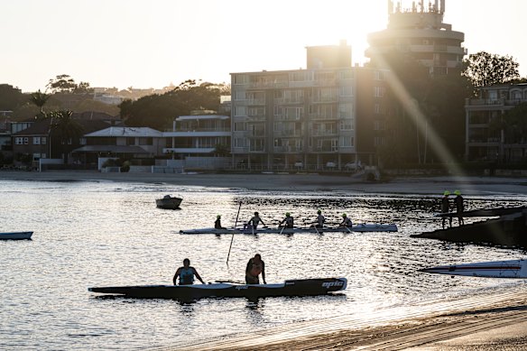 The cost to buy a unit in Rose Bay jumped by almost 20 per cent over the past year.