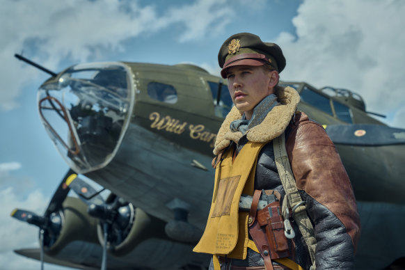 Austin Butler in <i>Masters of the Air</i>.
