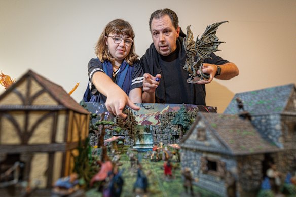Dungeons & Dragons isn’t just a job for Matt Hillman, it’s father-daughter bonding time.