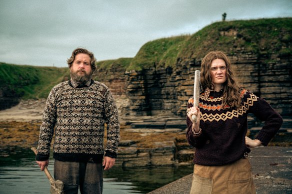 Sandy (Grant O’Rourke) and Isla (Gayle Rankin) are siblings who’ve been left to raise themselves on a remote island, with very strange results.