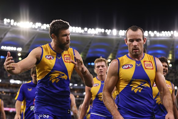 Josh Kennedy and Shannon Hurn.