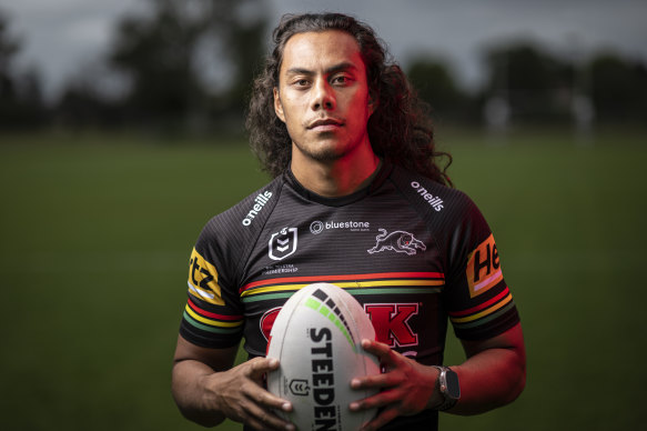 Panthers five-eighth Jarome Luai.