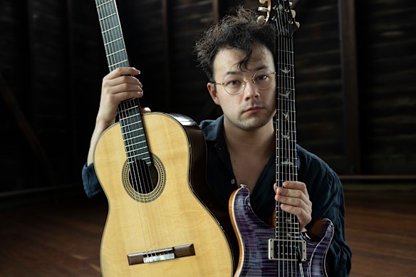 Sean Shibe’s world straddles both classical and electric guitar.
