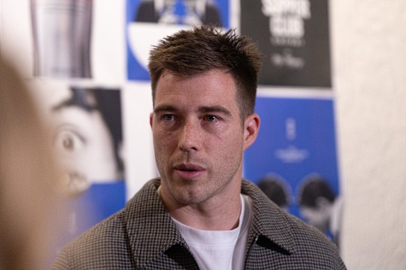 Former Essendon skipper Zach Merrett.