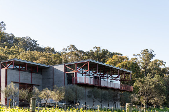 Mount Monument was designed by Nonda Katsalidis, the architect behind Hobart’s Mona.