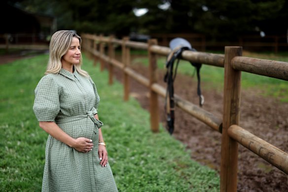 Michelle Payne  is expecting her first child.
