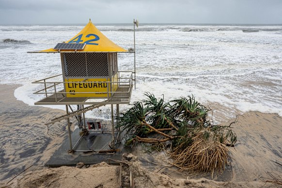 The worst of the wild weather is now behind Queensland.