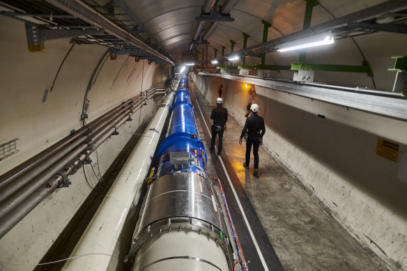 The Large Hadron Collider (LHC).