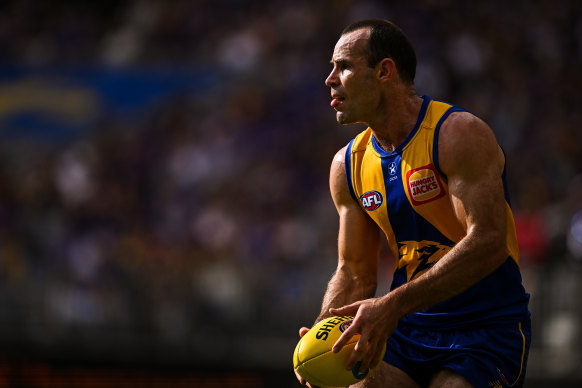 West Coast veteran Shannon Hurn.