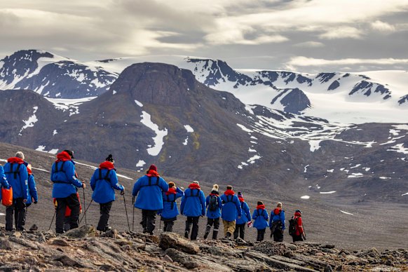 Aurora Expeditions’ High Arctic expedition takes travellers to Svalbard in remote Norway.