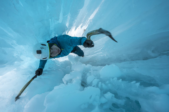 Marc-Andre Leclerc in The Alpinist.