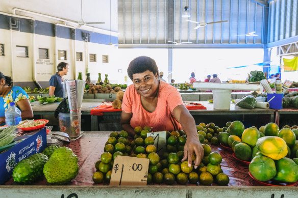 The real deal: Nadi Municipal Market.