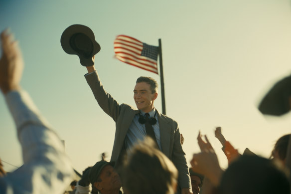 Peaky Blinders star Cillian Murphy plays the role of  J. Robert Oppenheimer.