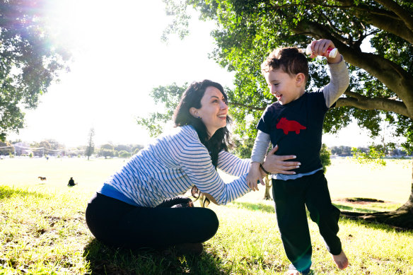 Jessica Roze-Polura is already looking for high school options for her son Joshua, 3.