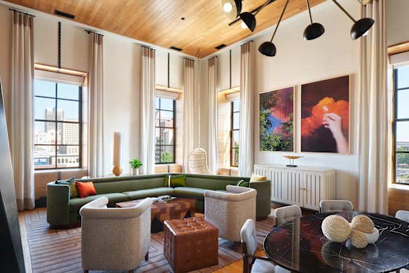 King Suite at Museum Hotel.