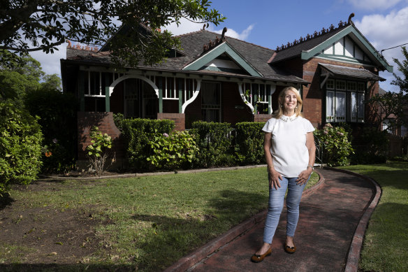 Francesca Trochei is selling her family's beloved four bedroom home in Haberfield.