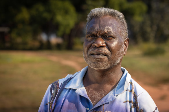 Traditional owners including Dennis Murphy Tipakalippa have been fighting Santos’ Barossa LNG project in the Timor Sea.