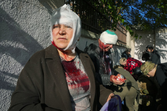 These attacks have done nothing to cower the people of Ukraine.