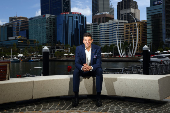 erth Lord Mayor and Liberal candidate for Churchlands, Basil Zempilas.