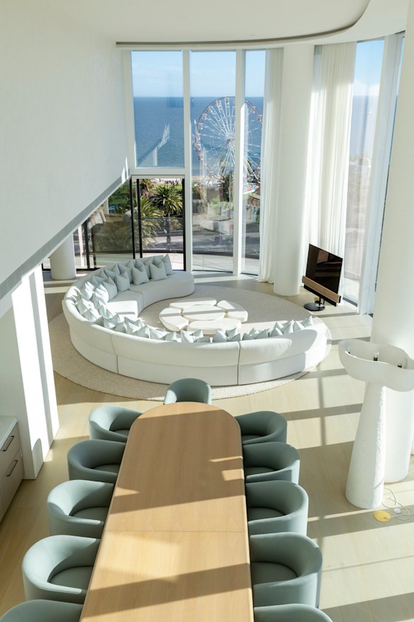 The views are a knockout. 