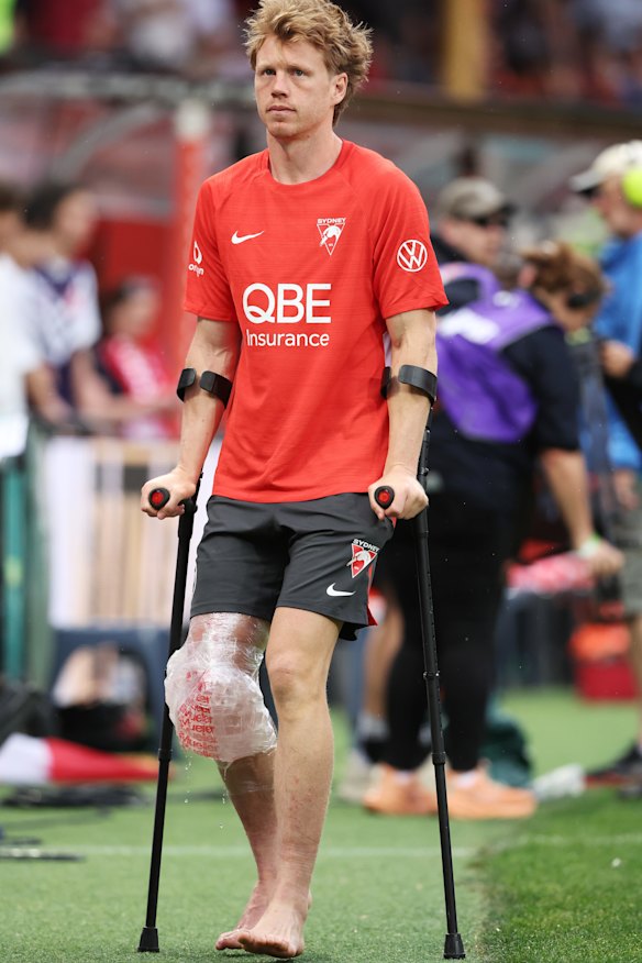 Swans skipper Callum Mills.