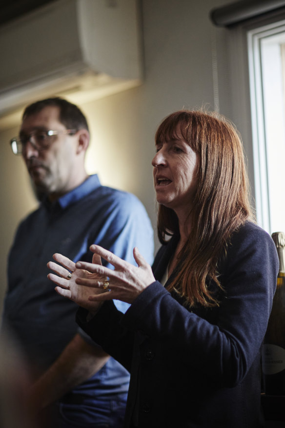 Pierre and Sophie Larmandier: "We’ve had people come into our vineyards, cut vines,” says Sophie.