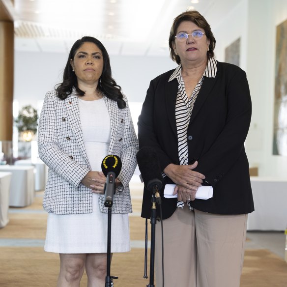 Coalition Senators Jacinta Nampijinpa Price and Kerrynne Liddle both say Welcomes to Country are overdone.