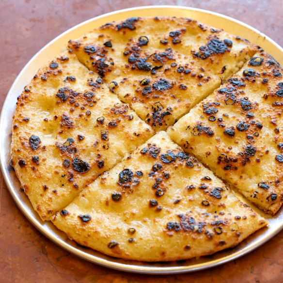 Potato flatbread at St Siandra.