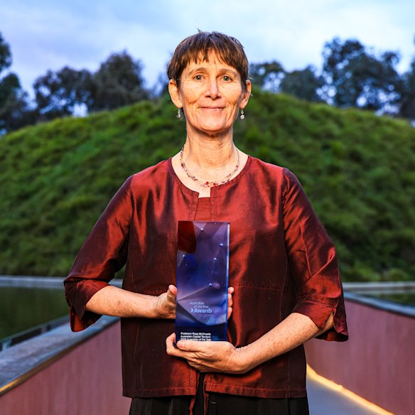 McGready was named 2026 ACT Australian of the Year.