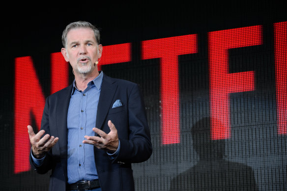 Reed Hastings, chief executive officer of Netflix.