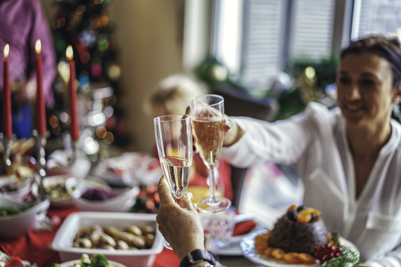 Burping may be good for you, but it's not good behavior at the Christmas table. 
