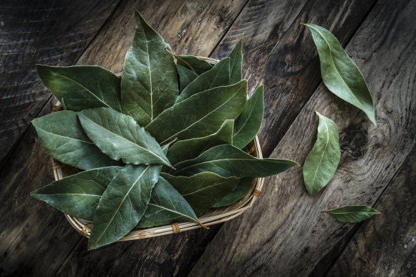 Use bay leaves to add depth of flavour to your cooking.