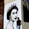Queen Elizabeth street art graces Marrickville