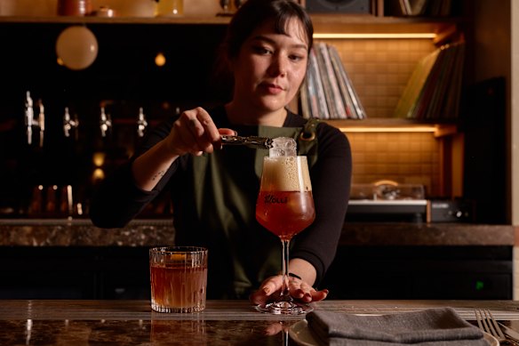 Molli bar manager Kayla Saito.