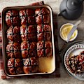 Helen Goh has broken with tradition to add chocolate to her favourite hot cross bun recipe.