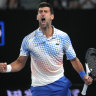 ‘Playing on a different level’: Djokovic clear favourite for Australian Open