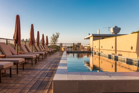 Byron Bay’s first rooftop pool, a great place to watch the sun set.