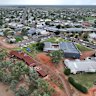 Large swathes of Cunnamulla have been shut down over the mercury scare.