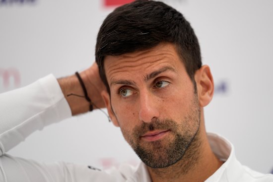 Novak Djokovic disagreed with the All England Club’s decision to ban Russian and Belarusian players.
