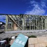 A building and construction slowdown has reduced building fee revenue to Brisbane by $127 million, of which more than $40 million comes from home construction.